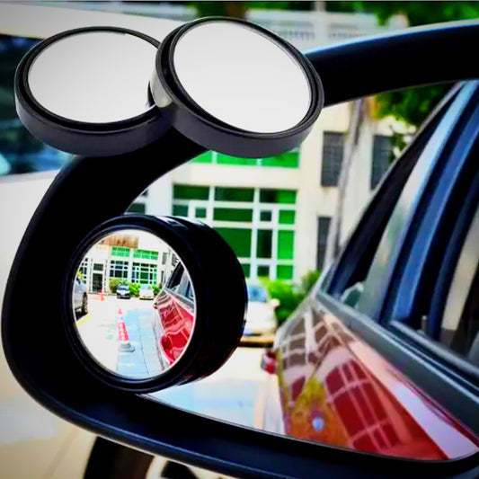 360° Adjustable Car Blind Spot Safety Mirror (Pack of 2)